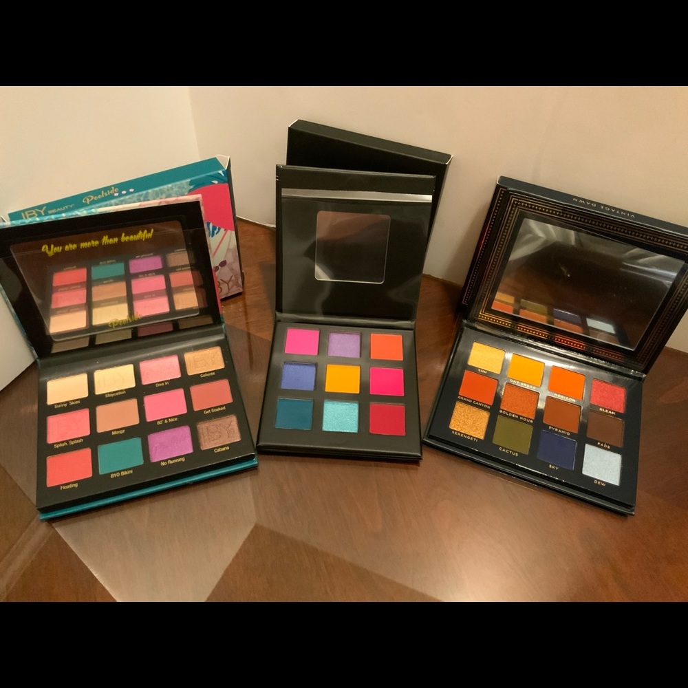 NIB set of palettes, Copycat, IBY, Ace Beaute